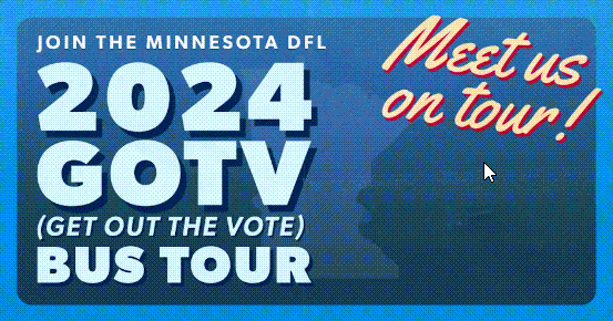 DFL Get Out the Vote Bus Tour!